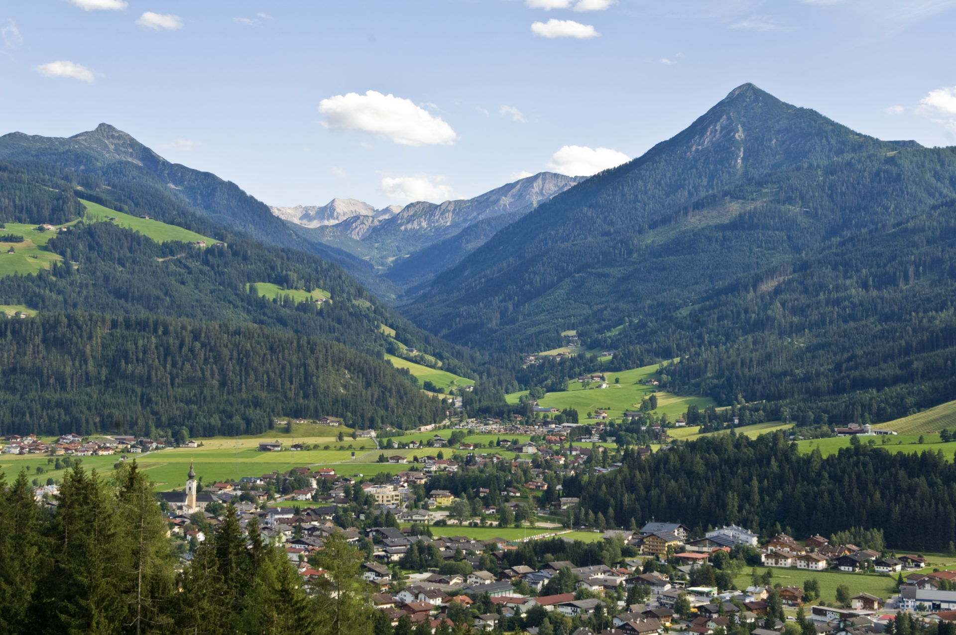 altenmarkt zauchensee tourismus landschaft ort natur ortsansicht lackenkogel