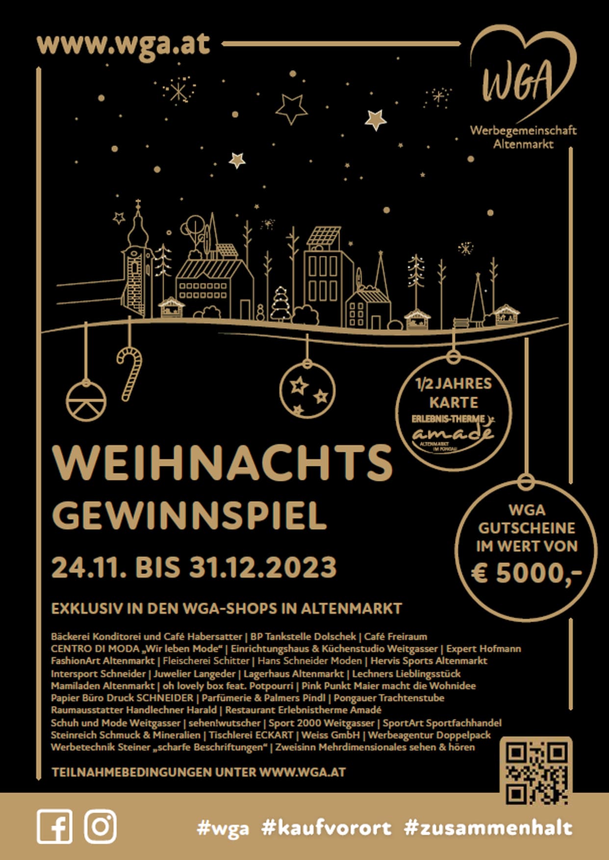 wga weihnachtsgewinnspiel 2023