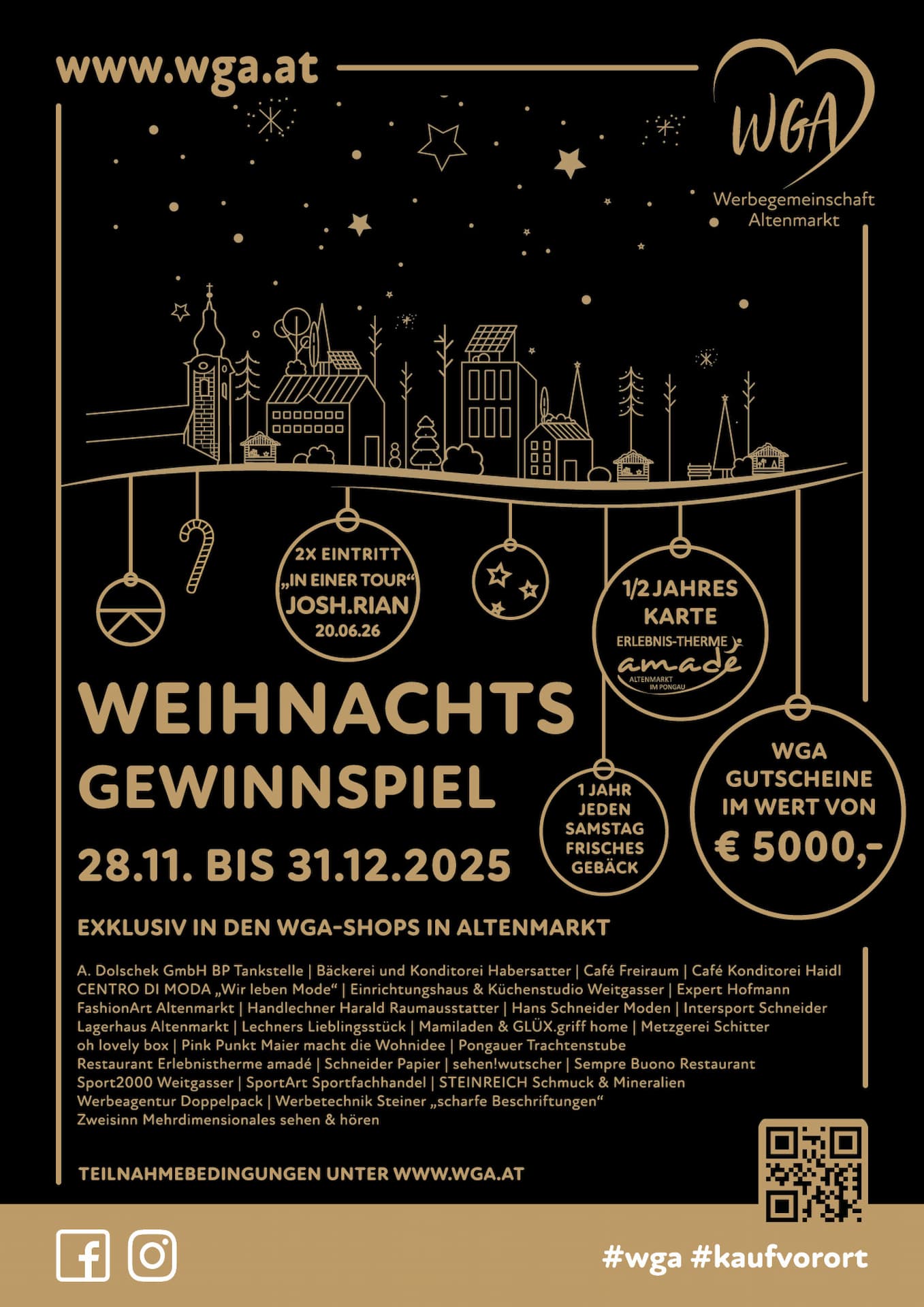 wga weihnachtsgewinnspiel 2025